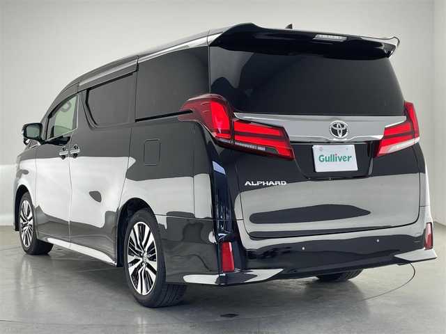 トヨタ アルファード S Cパッケージ 愛知県 2022(令4)年 2.9万km ブラック 純正ディスプレイナビ　ミラキャスト　USB　ツインムーンルーフ　デジタルインナーミラー　黒革　シートヒーター　エアシート　ハンドルヒーター　ＢＳＭ　両側パワスラ　トヨタセーフティセンス　衝突軽減装置　追従クルコン　三眼ＬＥＤオートライト　フォグランプ　AC100V電源　コーナーセンサー　オットマン　前後ドラレコ　禁煙車