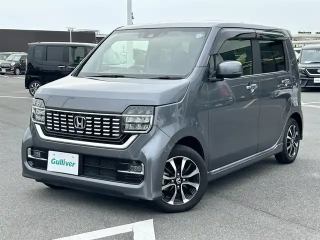 ホンダ Ｎ ＷＧＮ カスタム L ホンダセンシング 奈良県 2020(令2)年 5.7万km シャイニンググレーM 純正ナビ　/フルセグＴＶ　/ビルドインＥＴＣ　/Ｂｌｕｅｔｏｏｔｈ　/ＣＤチェンジャー　/ＤＶＤ再生機能　/ＵＳＢ入力端子/バックカメラ　/クルーズコントロール　/純正フロアマット　/純正アルミホイール　/シートヒーター（運転席）/スペアキー/コーナーセンサー/横滑り防止装置/盗難防止装置/レーンキープアシスト/盗難防止装置/オートライト/LEDヘッドライト
