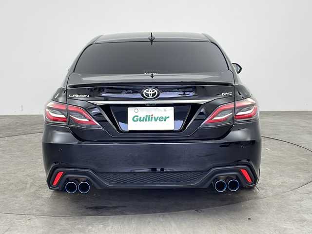 トヨタ クラウン RS アドバンス 兵庫県 2019(平31)年 4.3万km ブラック ・純正ナビ&CD&TV&BT&USB&SD&Miracast/・アラウンドビューモニター/・ビルトインETC2.0/・3眼LEDライト/・RS-Rダウンサス/・SSR21インチアルミホイール/・LEDシーケンシャルターンランプ/・ガナドールマフラー/・トヨタセーフティセンス/・プリクラッシュセーフティ/・ブラインドスポットモニター/・レーンディパーチャーアラート/・クリアランスソナー/・オートハイビーム/・オートライト/・レーダークルーズコントロール/・デジタルインナーミラー/・合皮スエードコンビシート/・前席シートヒーター/・ステアリングヒーター/・ドアミラーヒーター/・nanoe/・スマートキー/・ヘッドアップディスプレイ/・アイドリングストップ/・パーキングアシスト/・LEDフォグ