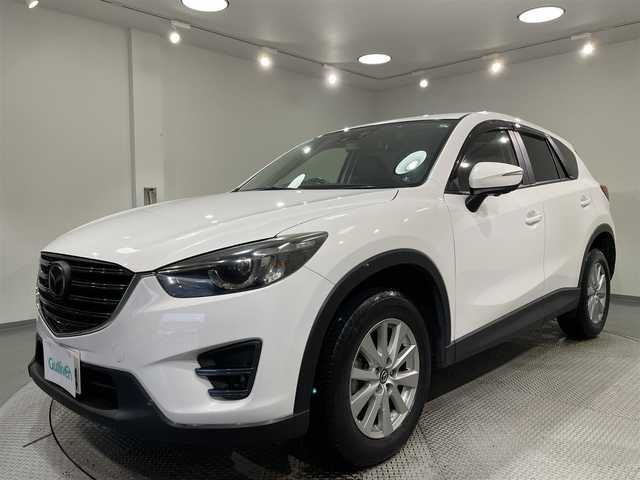マツダ ＣＸ－５ XD Lパッケージ 愛知県 2015(平27)年 13.3万km クリスタルホワイトパールマイカ 純正ナビ/・AM/FM/CD/DVD/Bluetooth/・フルセグテレビ/衝突被害軽減ブレーキ/ブラインド・スポット・モニタリング/車線逸脱警報システム/トラクションコントロールシステム/バックカメラ/ETC/ドライブレコーダー/アイ・ストップ（ｉ－ｓｔｏｐ）/レザーシート/シートヒーター（D席＋N席）/パワーシート（D席＋N席）/純正17インチアルミホイル/LEDヘッドライト/オートライト/オートエアコン/スマートキー/スペアキー/プッシュスタートボタン/純正フロアマット/保証書/取扱説明書