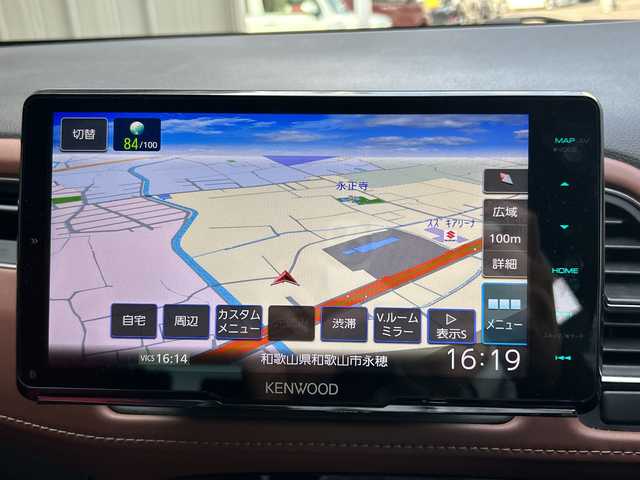 ホンダ ヴェゼル ツーリング・ホンダセンシング 和歌山県 2019(令1)年 5.7万km プレミアムクリスタルレッドM 社外ナビ/フルセグTV/（AM/FM/CD/DVD/Bluetooth/USB）/衝突軽減ブレーキ/レーンキープ/横滑り防止/クルーズコントロール/パドルシフト/ETC/ドライブレコーダー/オートライト/フォグランプ/スマートキー/プッシュスタート/ハンドルスイッチ/純正フロアマット/純正AW/革巻ハンドル/社外マフラー