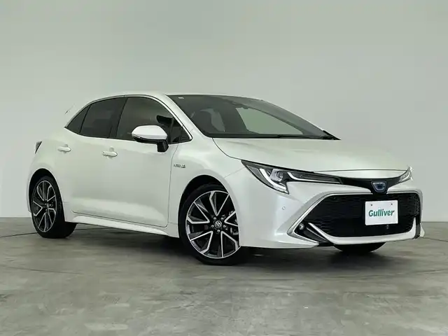 トヨタ カローラ スポーツ ハイブリッドG Z 群馬県 2018(平30)年 6万km ホワイトパールクリスタルシャイン 純正9型ナビ/フルセグTV/CD/DVD再生/Bluetooth接続/バックモニター/トヨタセーフティセンス/衝突被害軽減ブレーキ/車線逸脱警報機能/オートマチックハイビーム/レーダークルーズコントロール/ヘッドアップディスプレイ/ブラインドスポットモニター/シートヒーター/電動パーキングブレーキ/ブレーキホールド/ビルトインETC/ドライブレコーダー/横滑り防止装置/スマートキー/プッシュスタート/クリアランスソナー/フルオートエアコン/純正LEDヘッドライト/純正18インチアルミホイール