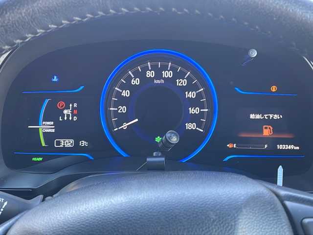 ホンダ シャトル ハイブリッド X 福島県 2015(平27)年 10.4万km ミッドナイトブルービームM 4WD ナビ フルセグTV シティブレーキ クルーズコントロール ETC パドルシフト 革巻きステアリング オートライト フォグランプ 社外アルミホイール 横滑り防止 スマートキー