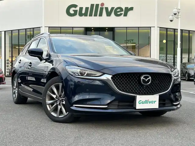 マツダ マツダ６ワゴン XD プロアクティブ 長崎県 2020(令2)年 3.4万km ディープクリスタルブルーマイカ ワンオーナー/マツダコネクトナビ(BT/FM/AM/CD/DVD/フルセグTV)/全面オートウィンドウ/パドルシフト/レーダークルーズコントロール/アラウンドビュー/ETC/前後ドラレコ/純正フロアマット/純正17インチアルミホイール/運転席パワーシート/メモリーシート/前席シートヒーター/ルーフレール/ヘッドアップディスプレイ/ブラインドスポットモニター/前後コーナーセンサー/アイドリングストップ/ABS/横滑り防止装置/路外逸脱警報/イモビライザーシステム/オートライト/オートハイビーム/純正LEDヘッドライト/衝突被害軽減ブレーキ/SRSダブル・サイドエアバッグ/SRSカーテンエアバッグ/ISOFIX