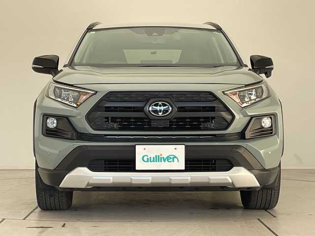トヨタ ＲＡＶ４ アドベンチャー 愛知県 2019(平31)年 5.9万km アッシュグレーメタリック/アーバンカーキ トヨタセーフティセンス/SDナビ　SDカードなし/レーダークルーズコントロール/バックカメラ/パワーシート/コーナーセンサー/純正アルミホイール/ルーフレール/ETC/４WD/LEDヘッドライト/レーンキープアシスト/ダウンヒルアシストコントロール/オートマチックハイビーム/ドライブレコーダー/衝突軽減システム/フルセグ/CD DVD/Bluetooth/ステアリングスイッチ/スマートキー/プッシュスタート