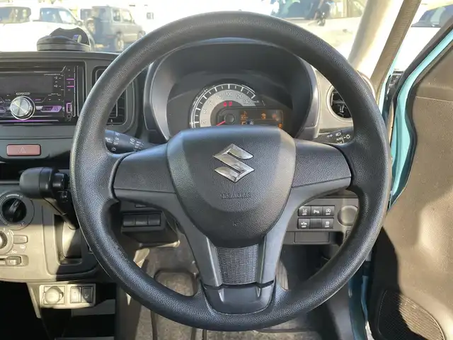 スズキ アルト A 長野県 2023(令5)年 5.4万km ダスクブルーメタリック ワンオーナー/ケンウッドカーオーディオ/AM/FM/Bluetooth/USB/AUX/オートライト/オートハイビーム/コーナーセンサー/シートヒーター/純正フロアマット/4WD/リモコンキー/ノーマルタイヤ有