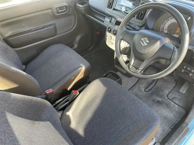 スズキ アルト A 長野県 2023(令5)年 5.4万km ダスクブルーメタリック ワンオーナー/ケンウッドカーオーディオ/AM/FM/Bluetooth/USB/AUX/オートライト/オートハイビーム/コーナーセンサー/シートヒーター/純正フロアマット/4WD/リモコンキー/ノーマルタイヤ有