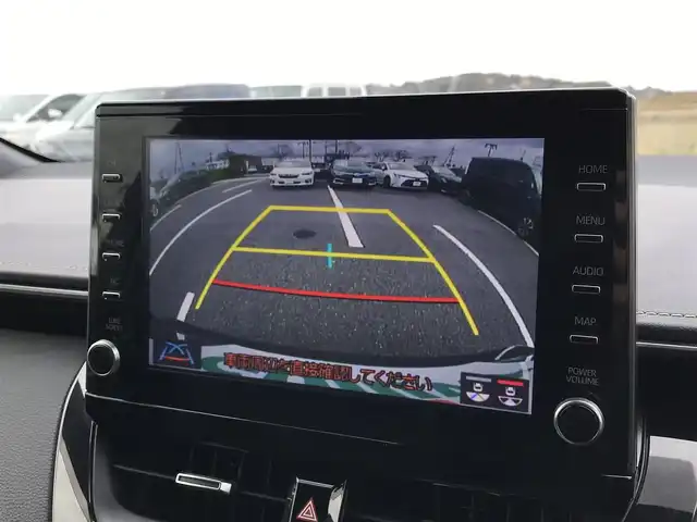 トヨタ カローラ ハイブリット ダブルバイビー 鳥取県 2019(令1)年 6.6万km ブラックマイカ ４・W・D/純正9インチディスプレイオーディオ/（ナビキット/フルセグ/CD/DVD/BT/USB）/バックカメラ・ETC２．０/トヨタセーフティセンス/ブラインドスポットモニター/レーダークルーズコントロール/コーナーセンサー/ドライブレコーダー/ハーフレザーシート/LEDヘットライト/フォグライト/純正17インチアルミホイール/プッシュエンジンスタート/スマートキー/フロアマット/ドアバイザー