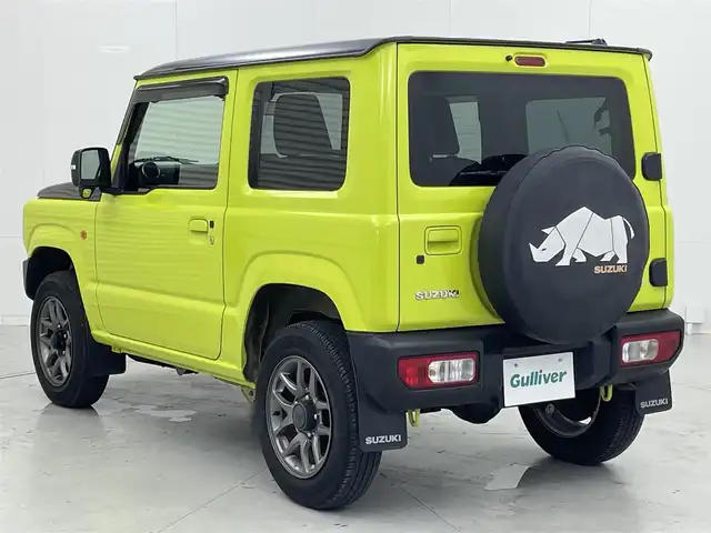 スズキ ジムニー XC 茨城県 2018(平30)年 4.5万km キネティックイエロー/ブラックトップ2トーン 社外ナビ［KXM-E503W］/ワンセグ再生可/クルーズコントロール/純正アルミホイール/純正フロアマット/スタッドレス車載有/スペアキー有り/衝突被害軽減ブレーキ/レーンキープアシスト/横滑り防止装置/オートマチックハイビーム