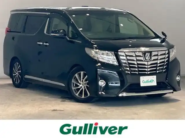 トヨタ アルファード G 宮城県 2017(平29)年 3.1万km ブラック Toyota safety Sense/・プリクラッシュセーフティ/・レーンディパーチャーアラート/・プロアクティブドライビングアシスト/・クルーズコントロール/ディーラーオプション純正SDナビ/純正ビルドインETC2.0/Bluetooth/純正後席用フリップダウンモニター/バックカメラ/フルセグTV/サンルーフ/純正フロアマット/ドライブレコーダー/パワーシート/両側パワースライドドア/電動リアゲート/コーナーセンサー/純正アルミホイール