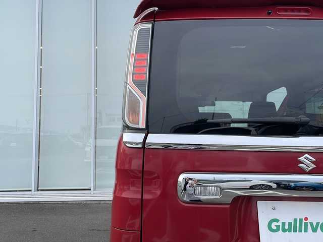 スズキ スペーシア カスタム HYBRID GS 神奈川県 2018(平30)年 6.1万km フェニックスレッドパール 純正ナビ（フルセグ　Bluetooth　CD/DV）　/レーンキープアシスト　/ドライブレコーダー　/シートヒーターD席　/片側パワースライドドア　/オートマチックハイビーム　/LEDヘッドライト　/Wエアバック/純正フロアマット/純正アルミホイル/ABS/横滑り防止装置/衝突被害軽減システム/スマートキー