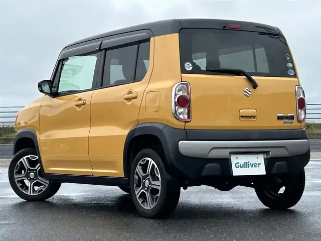 スズキ ハスラー X 島根県 2016(平28)年 8.8万km アクティブイエロー/ブラック2トーンルーフ デュアルカメラブレーキサポート/純正ナビ/CD/DVD/DTV/Bluetooth/シートヒーター /アイドリングストップ/HIDオートライト/ステアリングスイッチ/スマートキー/スペアキー /プッシュスタート /純正フロアマット/純正ドアバイザー