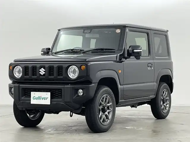 スズキ ジムニー XC 群馬県 2025(令7)年 0.1万km未満 ブルーイッシュブラックパール3 届け出済み未使用車　登録時走行距離15km/スズキセーフティサポート/・デュアルセンサーブレーキサポート/・車線逸脱警報機能/・ふらつき警報機能/・先行車発進お知らせ機能/・ハイビームアシスト/・標識認識/クルーズコントロール/前席シートヒーター/LEDヘッドライト/フォグランプ/純正アルミホイール/ダウンヒルアシストコントロール/プッシュスタート/スマートキー
