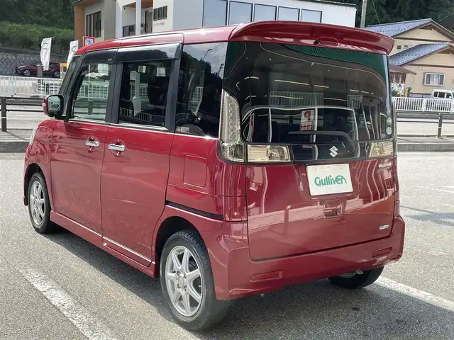スズキ スペーシア カスタム XS 岐阜県 2015(平27)年 4.5万km フェニックスレッドパール 純正メモリナビ/AM FM BT TV CD DVD USB/全方位カメラ/前席シートヒーター/ベンチシート/純正フロアマット/両側パワースライドドア/オートライト/ドアバイザー/電格ミラー/サマータイヤ鉄ホイール積載