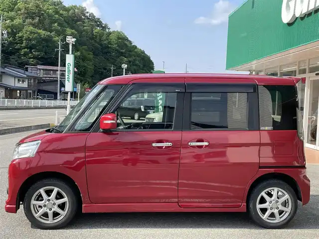 スズキ スペーシア カスタム XS 岐阜県 2015(平27)年 4.5万km フェニックスレッドパール 純正メモリナビ/AM FM BT TV CD DVD USB/全方位カメラ/前席シートヒーター/ベンチシート/純正フロアマット/両側パワースライドドア/オートライト/ドアバイザー/電格ミラー/サマータイヤ鉄ホイール積載