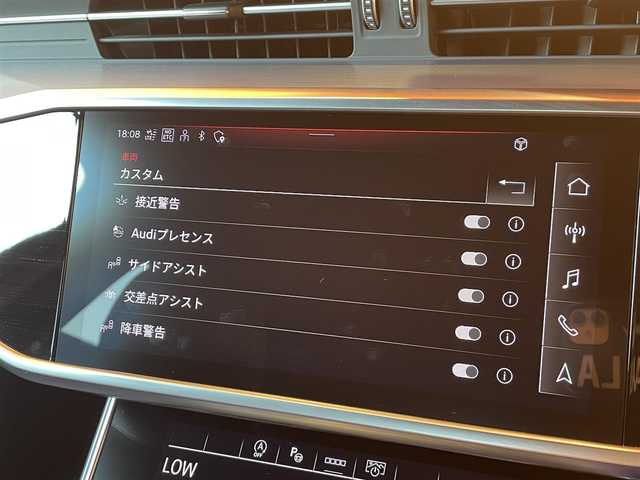 アウディ Ａ６ 40TDIクワトロ Sライン 愛知県 2021(令3)年 5万km ミトスブラックメタリック 純正ナビ /フルセグTV /CD/DVD/Bluetooth/360度カメラ /マトリクスLEDヘッドライト /黒革シート/シートヒーター /ハンドルヒーター /パワーテールゲート /ACC /ブラインドスポット /レーンキープ /ATホールド/純正21インチアルミホイール/スマートキー