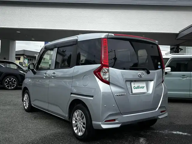 トヨタ ルーミー X S 熊本県 2018(平30)年 3.6万km ブライトシルバーM ワンオーナー/純正ナビ（NSZT-W68T）/【フルセグTV/CD/DVD/Bluetooth/ラジオ】/バックカメラ/片側パワースライドドア/プリクラッシュセーフティ/コーナーセンサー/アイドリングストップ/横滑り防止機能/前席シートヒーター/ドライブレコーダー（AN-R066）/ビルトインETC/オートライト/オートハイビーム/フォグランプ/純正フロアマット/純正ドアバイザー/スマートキー/保証書/取扱説明書