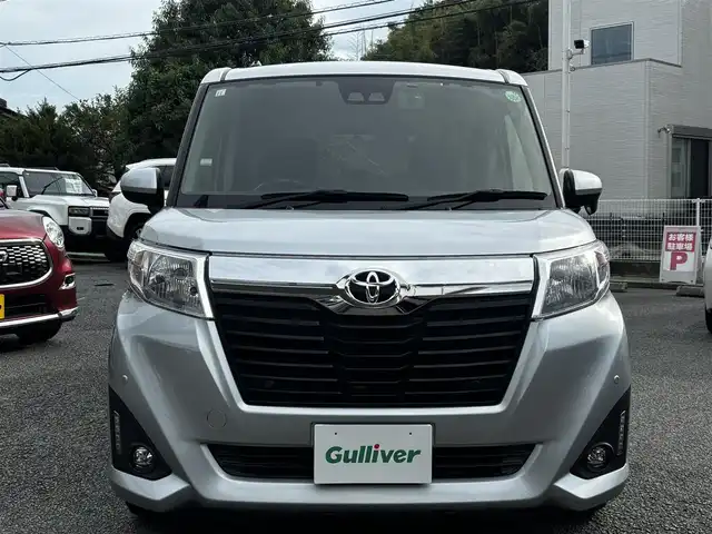 トヨタ ルーミー X S 熊本県 2018(平30)年 3.6万km ブライトシルバーM ワンオーナー/純正ナビ（NSZT-W68T）/【フルセグTV/CD/DVD/Bluetooth/ラジオ】/バックカメラ/片側パワースライドドア/プリクラッシュセーフティ/コーナーセンサー/アイドリングストップ/横滑り防止機能/前席シートヒーター/ドライブレコーダー（AN-R066）/ビルトインETC/オートライト/オートハイビーム/フォグランプ/純正フロアマット/純正ドアバイザー/スマートキー/保証書/取扱説明書
