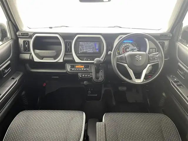 スズキ ハスラー HYBRID G 福井県 2023(令5)年 5.3万km クールカーキパールメタリック/ソフトベージュメタリック ・４WD/・社外メモリナビ/（CD/Bluetooth/FM/AM/AUX)/・バックカメラ/・スマートキー/・プッシュスタート/・ETC/・社外前後ドライブレコーダー/・アイドリングストップ/・デュアルカメラブレーキサポート/・横滑り防止機能/・盗難防止機能/・レーンキープアシスト/・レーダークルーズコントロール/・ダウンヒルアシストコントロール/・オートライト