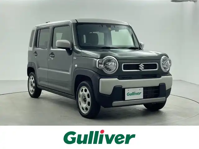 スズキ ハスラー HYBRID G 福井県 2023(令5)年 5.3万km クールカーキパールメタリック/ソフトベージュメタリック ・４WD/・社外メモリナビ/（CD/Bluetooth/FM/AM/AUX)/・バックカメラ/・スマートキー/・プッシュスタート/・ETC/・社外前後ドライブレコーダー/・アイドリングストップ/・デュアルカメラブレーキサポート/・横滑り防止機能/・盗難防止機能/・レーンキープアシスト/・レーダークルーズコントロール/・ダウンヒルアシストコントロール/・オートライト