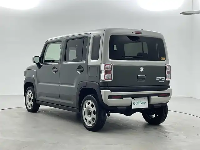 スズキ ハスラー HYBRID G 福井県 2023(令5)年 5.3万km クールカーキパールメタリック/ソフトベージュメタリック ・４WD/・社外メモリナビ/（CD/Bluetooth/FM/AM/AUX)/・バックカメラ/・スマートキー/・プッシュスタート/・ETC/・社外前後ドライブレコーダー/・アイドリングストップ/・デュアルカメラブレーキサポート/・横滑り防止機能/・盗難防止機能/・レーンキープアシスト/・レーダークルーズコントロール/・ダウンヒルアシストコントロール/・オートライト