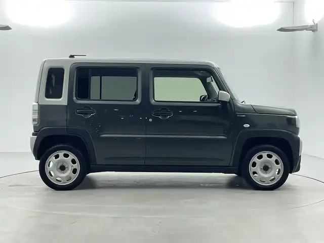 スズキ ハスラー HYBRID G 福井県 2023(令5)年 5.3万km クールカーキパールメタリック/ソフトベージュメタリック ・４WD/・社外メモリナビ/（CD/Bluetooth/FM/AM/AUX)/・バックカメラ/・スマートキー/・プッシュスタート/・ETC/・社外前後ドライブレコーダー/・アイドリングストップ/・デュアルカメラブレーキサポート/・横滑り防止機能/・盗難防止機能/・レーンキープアシスト/・レーダークルーズコントロール/・ダウンヒルアシストコントロール/・オートライト