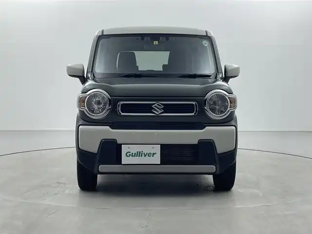 スズキ ハスラー HYBRID G 福井県 2023(令5)年 5.3万km クールカーキパールメタリック/ソフトベージュメタリック ・４WD/・社外メモリナビ/（CD/Bluetooth/FM/AM/AUX)/・バックカメラ/・スマートキー/・プッシュスタート/・ETC/・社外前後ドライブレコーダー/・アイドリングストップ/・デュアルカメラブレーキサポート/・横滑り防止機能/・盗難防止機能/・レーンキープアシスト/・レーダークルーズコントロール/・ダウンヒルアシストコントロール/・オートライト