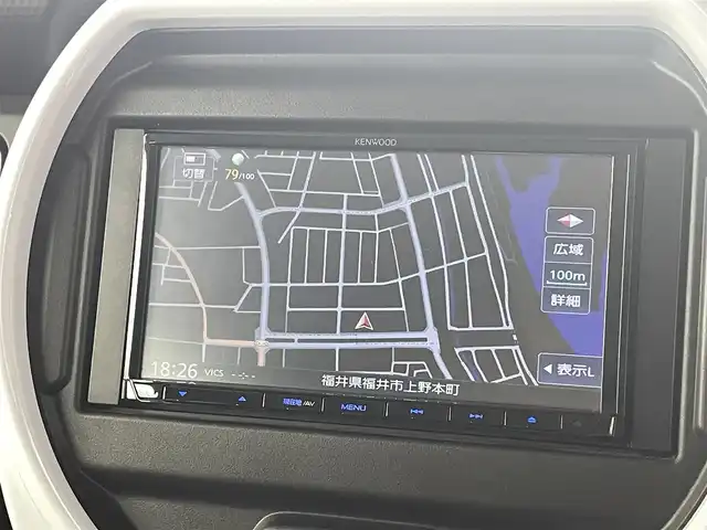 スズキ ハスラー HYBRID G 福井県 2023(令5)年 5.3万km クールカーキパールメタリック/ソフトベージュメタリック ・４WD/・社外メモリナビ/（CD/Bluetooth/FM/AM/AUX)/・バックカメラ/・スマートキー/・プッシュスタート/・ETC/・社外前後ドライブレコーダー/・アイドリングストップ/・デュアルカメラブレーキサポート/・横滑り防止機能/・盗難防止機能/・レーンキープアシスト/・レーダークルーズコントロール/・ダウンヒルアシストコントロール/・オートライト