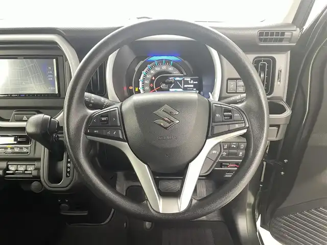 スズキ ハスラー HYBRID G 福井県 2023(令5)年 5.3万km クールカーキパールメタリック/ソフトベージュメタリック ・４WD/・社外メモリナビ/（CD/Bluetooth/FM/AM/AUX)/・バックカメラ/・スマートキー/・プッシュスタート/・ETC/・社外前後ドライブレコーダー/・アイドリングストップ/・デュアルカメラブレーキサポート/・横滑り防止機能/・盗難防止機能/・レーンキープアシスト/・レーダークルーズコントロール/・ダウンヒルアシストコントロール/・オートライト