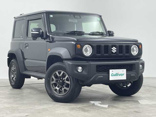 スズキ ジムニー シエラ JC 三重県 2021(令3)年 0.6万km ブルーイッシュブラックパール3 禁煙車　/純正8インチＳＤナビ　/衝突被害軽減ブレーキ　/レーンキープアシスト　/前席シートヒーター　/クルーズコントロール　/バックカメラ　/ダウンヒルアシストコントロール　/ＬＥＤ　/フォグ　/純正ドライブレコーダー/革巻きステアリング/ステアリングスイッチ/社外スロットルコントローラー/パートタイム4WD