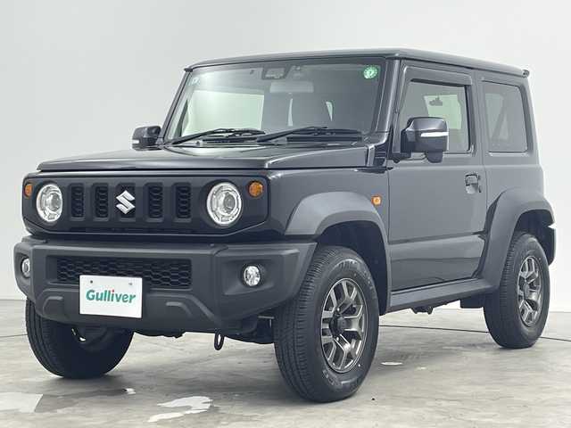 スズキ ジムニー シエラ JC 三重県 2021(令3)年 0.6万km ブルーイッシュブラックパール3 禁煙車　/純正8インチＳＤナビ　/衝突被害軽減ブレーキ　/レーンキープアシスト　/前席シートヒーター　/クルーズコントロール　/バックカメラ　/ダウンヒルアシストコントロール　/ＬＥＤ　/フォグ　/純正ドライブレコーダー/革巻きステアリング/ステアリングスイッチ/社外スロットルコントローラー/パートタイム4WD
