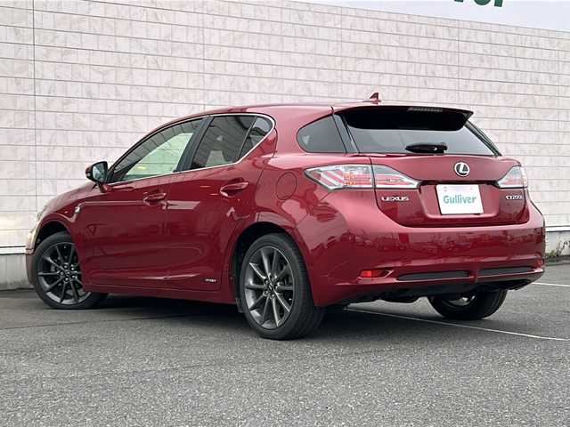 レクサス ＣＴ 200h Fスポーツ 茨城県 2011(平23)年 10万km レッドマイカクリスタルシャイン 純正ナビ/バックカメラ/ワンセグＴＶ/Bluetooth/ＥＴＣ/ドライブレコーダー/スマートキー/スペアキー/純正フロアマット/オートライト/パドルシフト/保証書/取扱説明書
