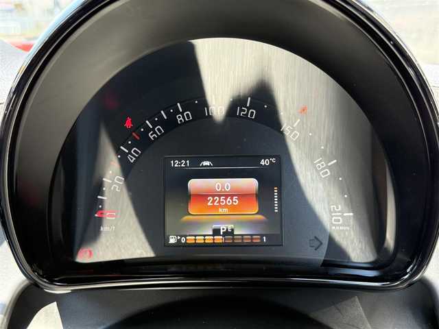 スマート ＭＣＣ スマート BRABUS エクスクルーシブ 静岡県 2019(令1)年 2.3万km 赤 ガラスルーフ/レザーシート/社外メモリナビ/(CD/DVD/Bluetooth/フルセグ)/衝突被害軽減システム/バックカメラ/クルーズコントロール/レーンキープアシスト/パーキングアシスト/シートヒーター/キーレスキー/ETC/純正フロアマット/純正17インチアルミホイール/フロントフォグランプ/保証書/取扱説明書/スペアキー