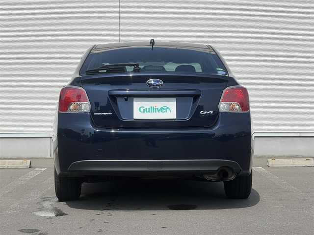スバル インプレッサ Ｇ４ 1．6i－L 新潟県 2016(平28)年 7.6万km ダークブルーパール ４WD/社外ナビ/バックカメラ/リモコンキー/純正エンジンスターター/アイドリングストップ/プッシュスタート/MTモード付AT/ステアリングスイッチ/ETC/パドルシフト/社外フロアマット/社外ドアバイザー/オートライト/オートエアコン/パワーステアリング/パワーウィンドウ/横滑り防止/盗難防止装置/寒冷地仕様/電動格納ミラー/保証書/取扱説明書/記録簿