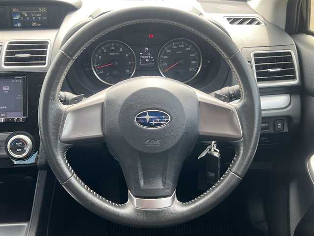 スバル インプレッサ Ｇ４ 1．6i－L 新潟県 2016(平28)年 7.6万km ダークブルーパール ４WD/社外ナビ/バックカメラ/リモコンキー/純正エンジンスターター/アイドリングストップ/プッシュスタート/MTモード付AT/ステアリングスイッチ/ETC/パドルシフト/社外フロアマット/社外ドアバイザー/オートライト/オートエアコン/パワーステアリング/パワーウィンドウ/横滑り防止/盗難防止装置/寒冷地仕様/電動格納ミラー/保証書/取扱説明書/記録簿