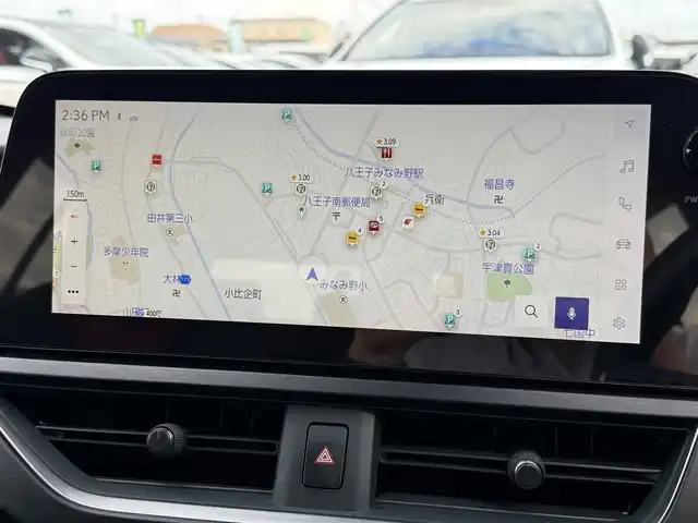 レクサス ＵＸ 250h Fスポーツ エモーショナルエクスプローラ 東京都 2023(令5)年 0.9万km ベージュM/ウォームグレーM ワンオーナー/純正ナビ　/（フルセグTV/FM/AM/Bluetooth/Miracast/USB)/ドライブレコーダー/ブラインドスポットモニター/プリクラッシュセーフティ/ETC2.0/レザーシート/レーダークルーズコントロール/革巻きステアリング/ステアリングスイッチ/パドルシフト/スマートキー/プッシュスタート/ステアリングヒーター/シートヒーター/エアシート/車線逸脱/横滑り防止装置/トノカバー/フロント・リアコーナーセンサー/トノカバー/ISOFIX/電動格納ウインカーミラー/リアプライバシーガラス/新車時保証書/記録簿/取扱説明書