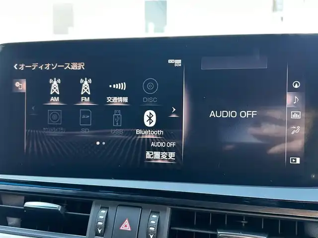 レクサス ＥＳ 300h Fスポーツ 福島県 2021(令3)年 1.2万km ホワイトノーヴァガラスフレーク ムーンルーフ/純正ナビ/(AM/FM/CD/DVD/SD/BT)/フルセグTV/Lexus Safety System＋/レーダークルーズコントロール/ヘッドアップディスプレイ/ブラインドスポットモニター/パノラミックビューモニター/パワーバックドア/前席パワーシート/前席シートヒーター/エアシート/ステアリングヒーター/LEDオートライト/ETC2.0/プッシュスタート/オレンジブレーキキャリパー