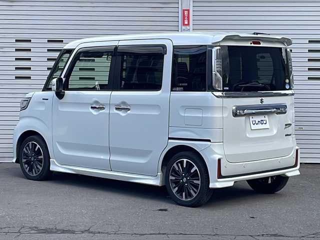 スズキ スペーシア カスタム HYBRID XS ターボ 道央・札幌 2020(令2)年 13万km ピュアホワイトP (株)IDOMが運営する【じしゃロン札幌店】の自社ローン専用車両になりますこちらは現金またはオートローンご利用価格です。自社ローンご希望の方は別途その旨お申し付けください。/メモリナビ/フルセグテレビ/バックカメラ/アイドリングストップ/クルーズコントロール/プッシュスタート/両側パワースライドドア/ETC/HID