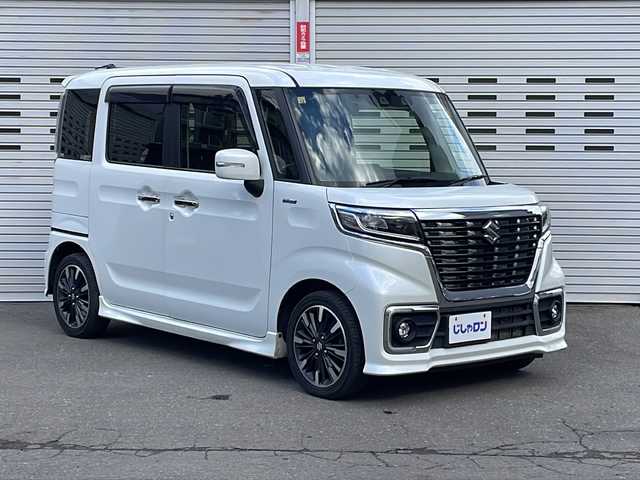 スズキ スペーシア カスタム HYBRID XS ターボ 道央・札幌 2020(令2)年 13万km ピュアホワイトP (株)IDOMが運営する【じしゃロン札幌店】の自社ローン専用車両になりますこちらは現金またはオートローンご利用価格です。自社ローンご希望の方は別途その旨お申し付けください。/メモリナビ/フルセグテレビ/バックカメラ/アイドリングストップ/クルーズコントロール/プッシュスタート/両側パワースライドドア/ETC/HID