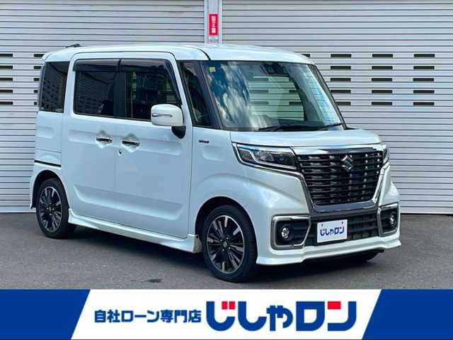 スズキ スペーシア カスタム HYBRID XS ターボ 道央・札幌 2020(令2)年 13万km ピュアホワイトP (株)IDOMが運営する【じしゃロン札幌店】の自社ローン専用車両になりますこちらは現金またはオートローンご利用価格です。自社ローンご希望の方は別途その旨お申し付けください。/メモリナビ/フルセグテレビ/バックカメラ/アイドリングストップ/クルーズコントロール/プッシュスタート/両側パワースライドドア/ETC/HID