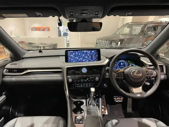 レクサス ＲＸ 450h Fスポーツ 道央・札幌 2020(令2)年 2.2万km ソニックチタニウム ワンオーナー/TRD21インチ鍛造AW/ムーンルーフ/マークレビンソンプレミアムサウンド/パノラミックビューモニター/AHS/ルーフレール/2列目シートヒーター/セカンドパワーシート/LexusSafetySystem＋/三眼フルLEDヘッドランプ/ヘッドアップディスプレイ/本革シート/シートヒーター/シートベンチレーション/ステアリングヒーター/純正メモリナビ/フルセグTV/CD/DVD/SD/USB/Bluetooth/パワーテールゲート