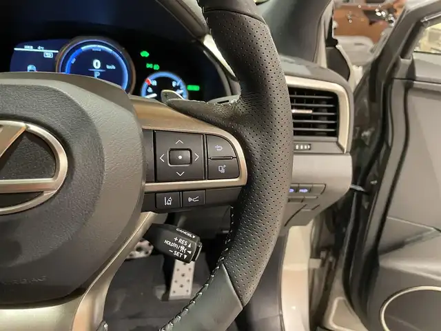 レクサス ＲＸ 450h Fスポーツ 道央・札幌 2020(令2)年 2.2万km ソニックチタニウム ワンオーナー/TRD21インチ鍛造AW/ムーンルーフ/マークレビンソンプレミアムサウンド/パノラミックビューモニター/AHS/ルーフレール/2列目シートヒーター/セカンドパワーシート/LexusSafetySystem＋/三眼フルLEDヘッドランプ/ヘッドアップディスプレイ/本革シート/シートヒーター/シートベンチレーション/ステアリングヒーター/純正メモリナビ/フルセグTV/CD/DVD/SD/USB/Bluetooth/パワーテールゲート