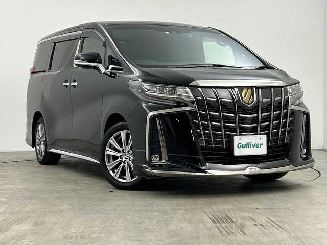 トヨタ アルファード S タイプゴールドⅢ 三重県 2023(令5)年 2.7万km ブラック /モデリスタフルエアロ //電動バックドア //BSM //ドラレコ前後 //純正9型ディスプレイオーディオ //CD/DVDデッキ //バックカメラ //純正フリップダウンモニター //ステアリングスイッチ //ビルトインETC//前後コーナーセンサー