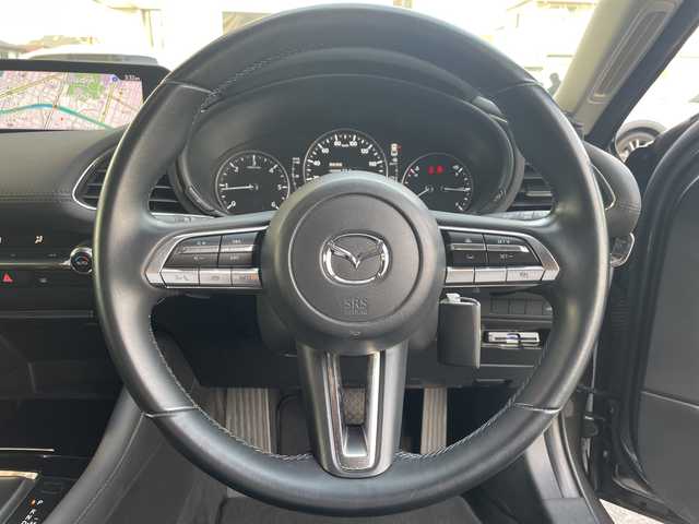 マツダ マツダ３セダン XD プロアクティブ 兵庫県 2019(令1)年 4.9万km マシーングレープレミアムM 純正ナビ/（CD/DVD/BT/フルセグTV）/全方位カメラ/ETC/純正フロアマット/コーナーセンサー/LEDヘッドライト/AUTOライト/スマートキー/スペアキー/保証書/取扱説明書