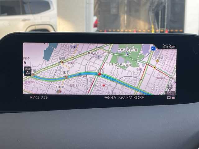 マツダ マツダ３セダン XD プロアクティブ 兵庫県 2019(令1)年 4.9万km マシーングレープレミアムM 純正ナビ/（CD/DVD/BT/フルセグTV）/全方位カメラ/ETC/純正フロアマット/コーナーセンサー/LEDヘッドライト/AUTOライト/スマートキー/スペアキー/保証書/取扱説明書