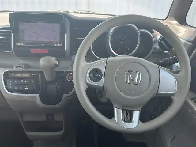 ホンダ Ｎ ＢＯＸ 2トーン G Lパッケージ 愛媛県 2014(平26)年 6.8万km プレミアムブロンズパール フルセグTV/バックカメラ/ETC/純正AW/片側パワスラ/スマートキー/プッシュスタート/アイドリングストップ/Bluetooth/CD/パワステ/パワーウィンドウ/LEDヘッドライト
