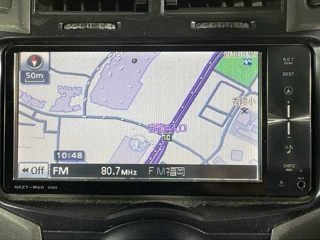 トヨタ ヴィッツ RS 福岡県 2010(平22)年 10.1万km グレーメタリック 純正ナビ/Bluetooth/フルセグ/ETC/CD/DVD/パドルシフト/盗難防止装置/ABS/AAC/スマートキー/プッシュスタート/Wエアバッグ/カーテンエアバッグ