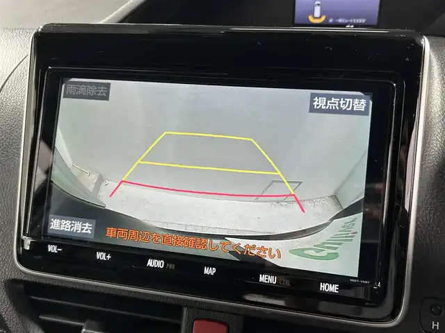 トヨタ エスクァイア ハイブリッド Gi 大阪府 2021(令3)年 2.8万km ブラック 純正9incナビ(フルセグ/DVD再生/Bluetooth) バックカメラ 後席モニター ETC 両側パワースライドドア 革シート シートヒーター 衝突軽減 クルコン トヨタセーフティセンス ドラレコ