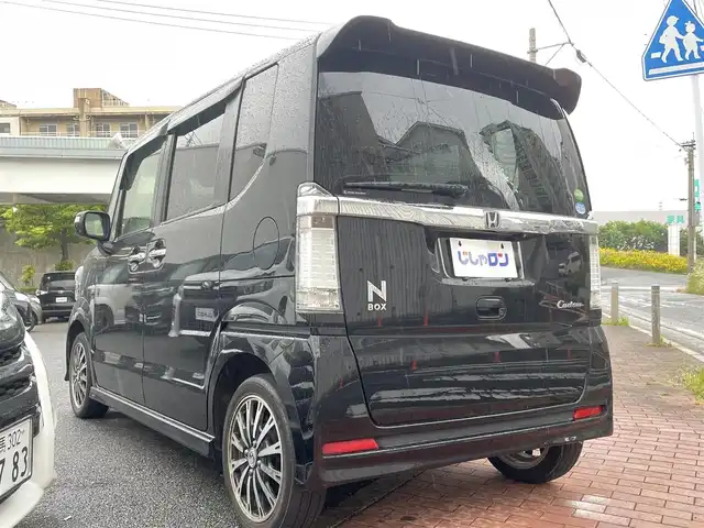 ホンダ Ｎ ＢＯＸ G ターボ SSパッケージ 福岡県 2014(平26)年 8.8万km スマートブラック (株)IDOMが運営する【じしゃロン八幡西店】の自社ローン専用車両になります。こちらは現金またはオートローンご利用時の価格です。自社ローンご希望の方は別途その旨お申付け下さい/スマートキー/純正メモリナビ /Bluetooth/ワンセグ/バックカメラ/両側パワースライドドア/クルーズコントロール/ウィンカーミラー/ETC/HID/オートライト