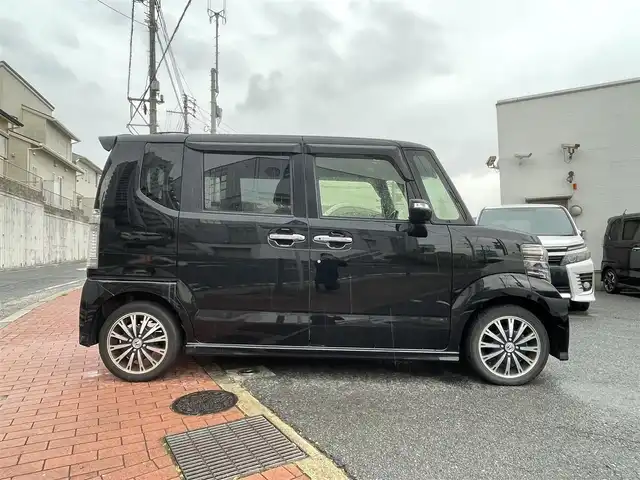 ホンダ Ｎ ＢＯＸ G ターボ SSパッケージ 福岡県 2014(平26)年 8.8万km スマートブラック (株)IDOMが運営する【じしゃロン八幡西店】の自社ローン専用車両になります。こちらは現金またはオートローンご利用時の価格です。自社ローンご希望の方は別途その旨お申付け下さい/スマートキー/純正メモリナビ /Bluetooth/ワンセグ/バックカメラ/両側パワースライドドア/クルーズコントロール/ウィンカーミラー/ETC/HID/オートライト
